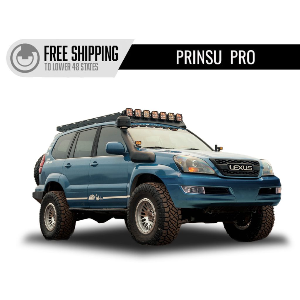 Ruyu ページ Lexus GX470 Prinsu Pro Roof Rack for Offroad | Prinsu