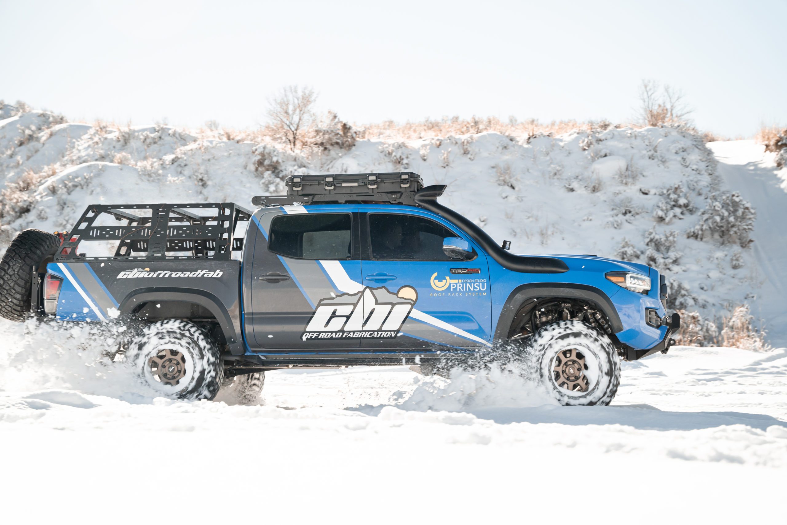 Toyota Tacoma Cab Height Bed Rack | 2005-2022 - Image 2