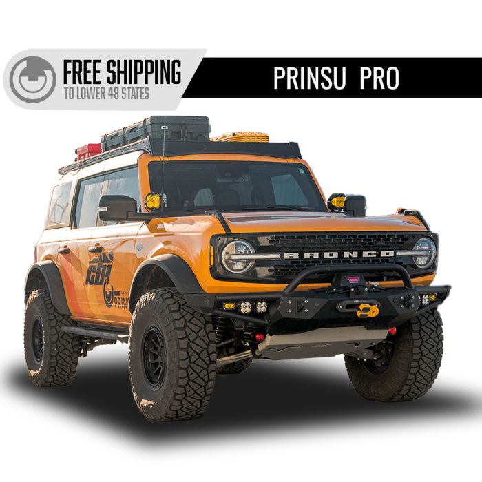 Ford Bronco 4-Door Hardtop Prinsu Pro Roof Rack | 2021-2026