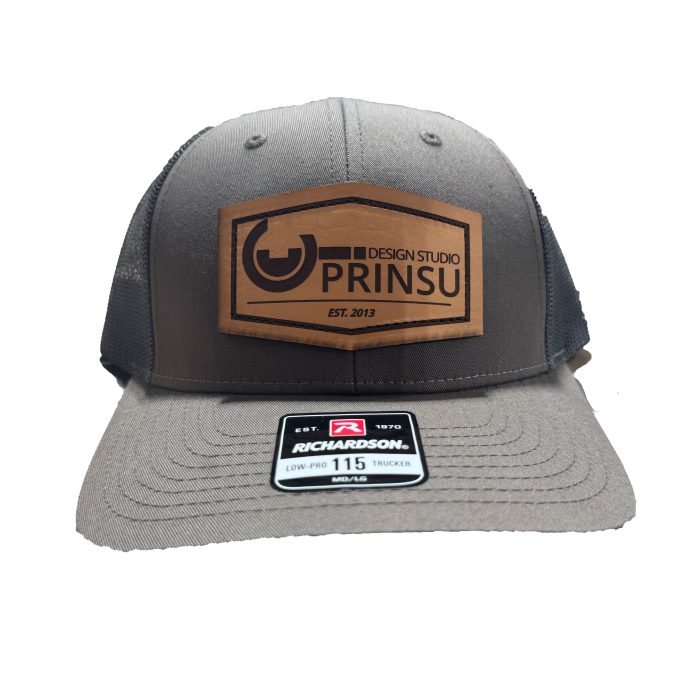 Prinsu Leather Patch Hat