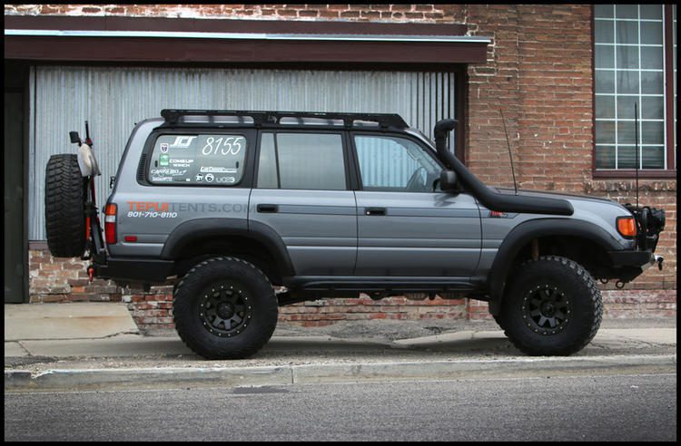 Toyota Land Cruiser 80 Series Prinsu Roof Rack | 1990-1997 - Image 4