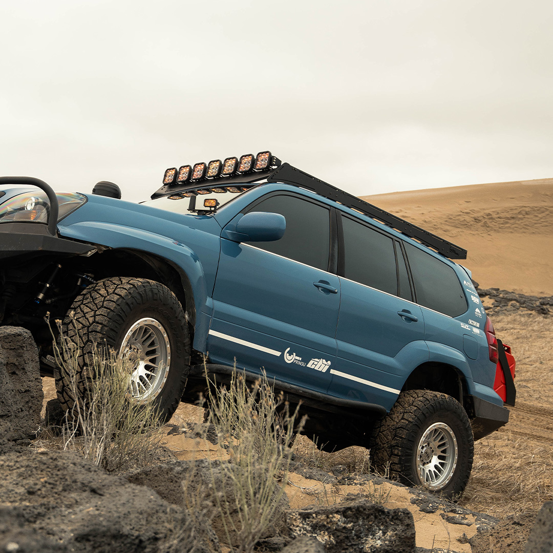 Lexus GX470 Prinsu Pro Roof Rack for Offroad | Prinsu