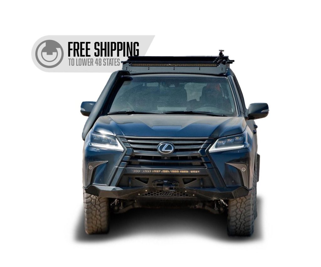 2019 Lexus LX570 Roof Rack for Offroad Adventures | Prinsu