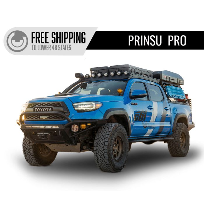 Prinsu Pro Toyota Tacoma Desert Air Intake Cab Rack | 2005-2023