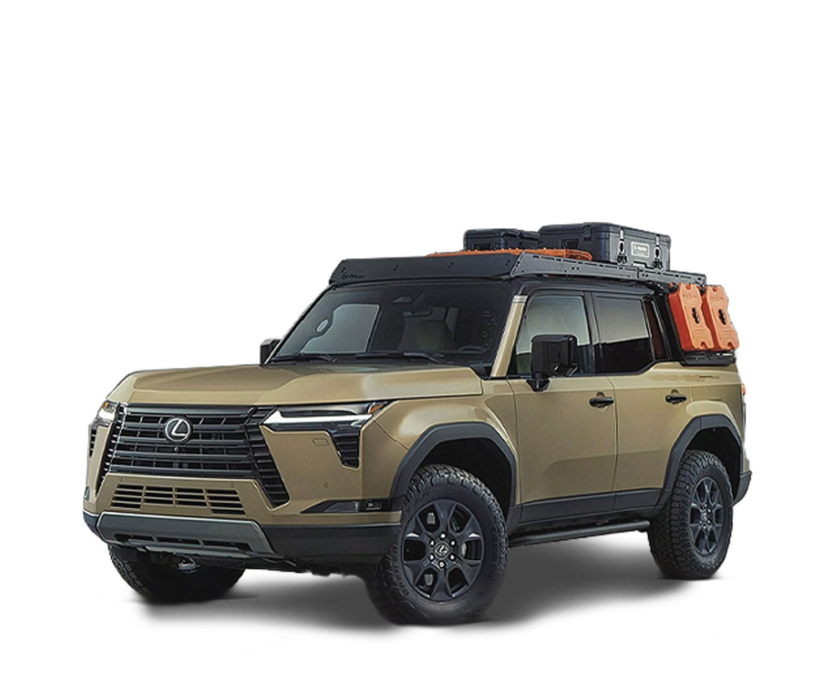 Prinsu Pro Lexus GX550 Roof Rack for Offroad | Prinsu