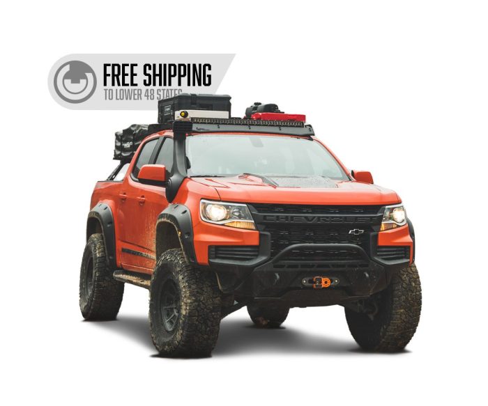 Chevy Colorado/Canyon Crew Cab Prinsu Rack | 2015-2027