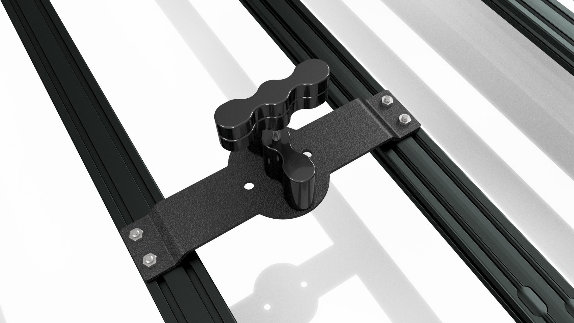 Triangular Rotopax Mount Dual Crossbar Rotopax Mount for Prinsu Racks | Prinsu