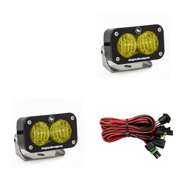 Baja Design S2 Pro, Pair Spot LED, Amber
