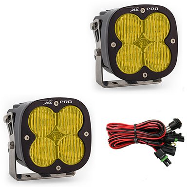 Baja Design XL Pro, Pair Wide Cornering, Amber