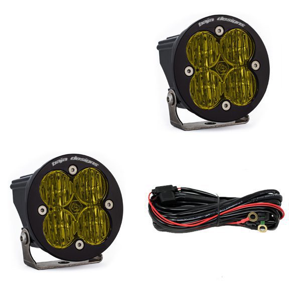 Baja Design Squadron-R SAE, Pair LED, Amber